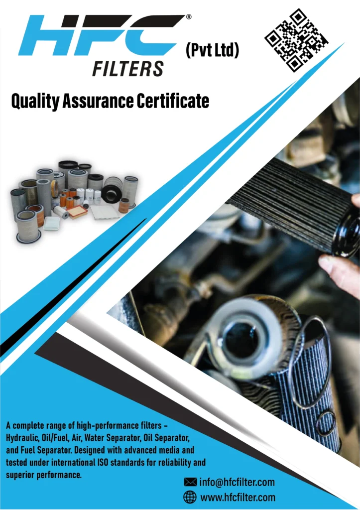 HFC filter iso certification cover image